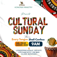 Church Instagram na Post template