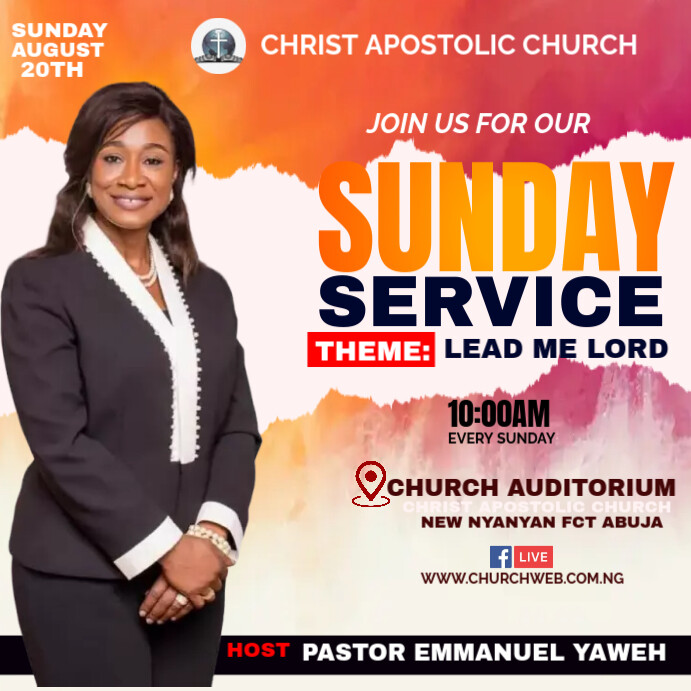 Church Instagram Plasing template