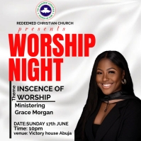Church Inauguration Design Blue Church Inauguration Instagram Post Template | PosterMyWall