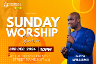 Church Plakat template