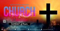 church Gedeelde afbeelding op Facebook template