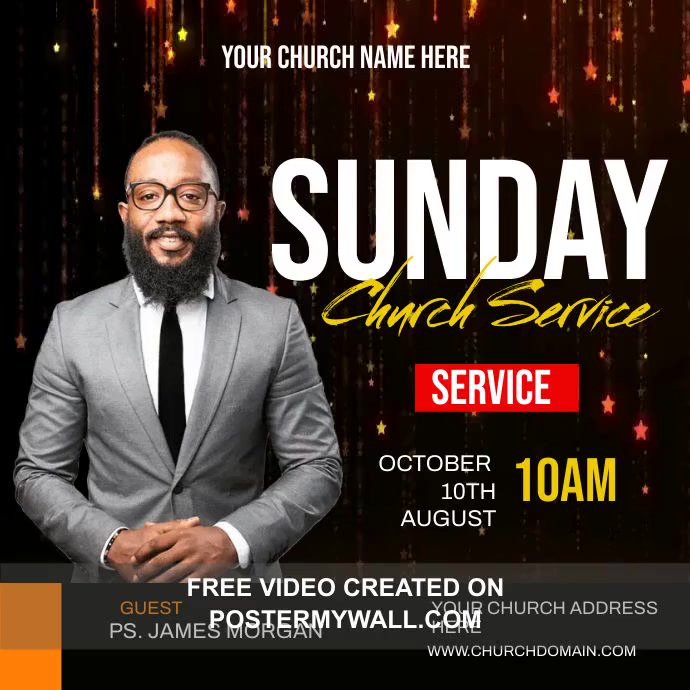 Church Posts CHURCH Template | PosterMyWall