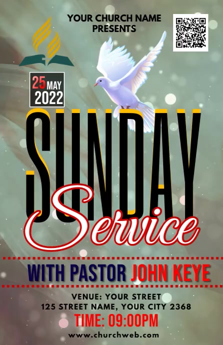Church Tabloid template