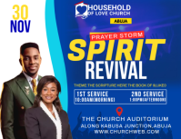 Church Flyer (US Letter) template
