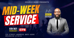 Church Gambar Bersama Facebook template