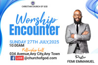 church Poster template
