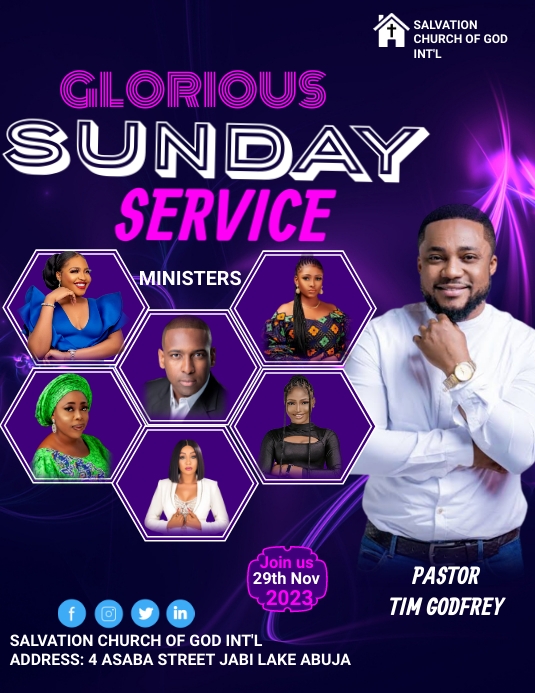 Church Pamflet (VSA Brief) template