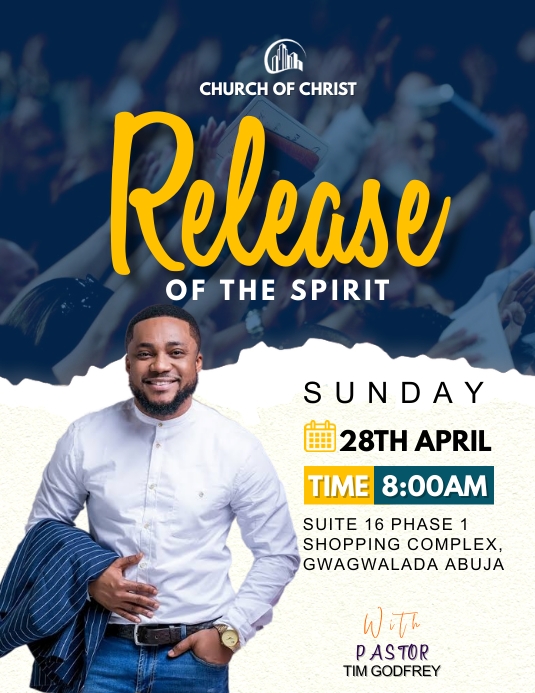 church Pamflet (VSA Brief) template
