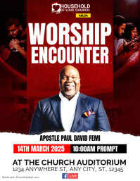 Church Flyer (US Letter) template