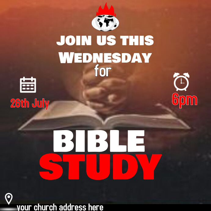 Church Instagram Post template