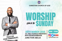 Church Poster template