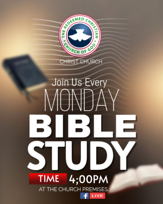 Bible Study Event Template | PosterMyWall