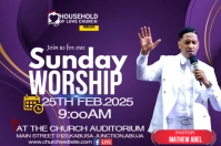 Church โปสเตอร์ template
