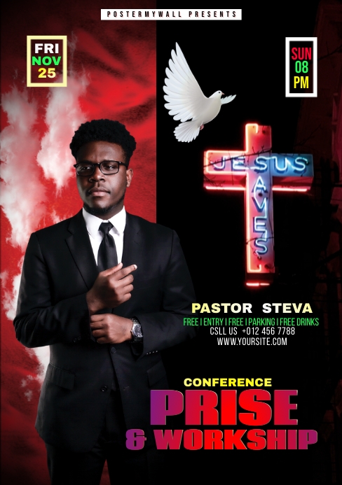 CHURCH Template PosterMyWall