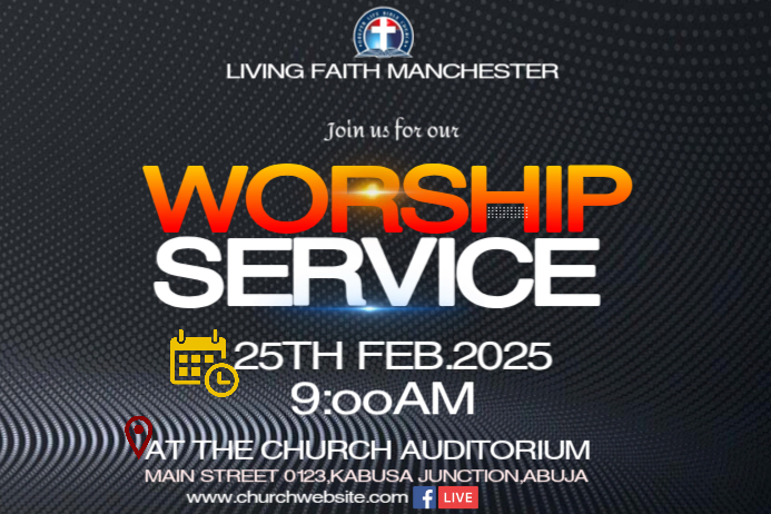 Church Poster template