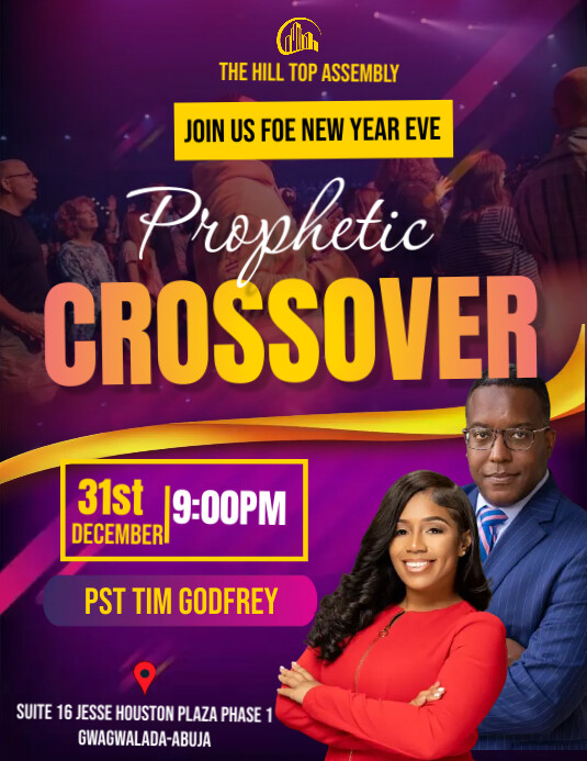 CHURCH Flyer (US Letter) template