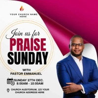 Church Instagram Post template