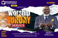 church Poster template