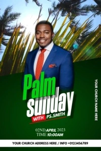 CHURCH Plakat template