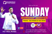 church Poster template