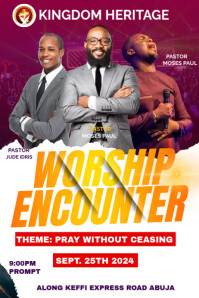 Church Poster template