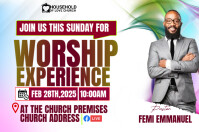 CHURCH Poster template