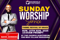 church Poster template