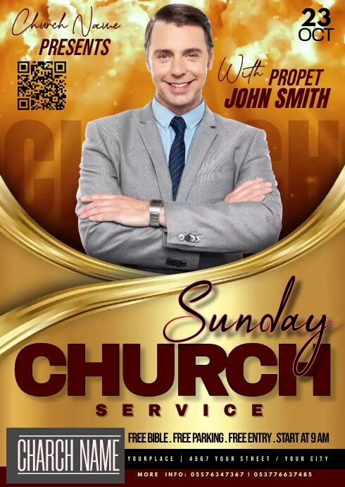 Church Template PosterMyWall