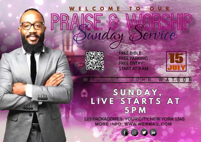 Church Template PosterMyWall