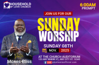church Poster template