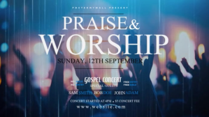 Church Digital Display template