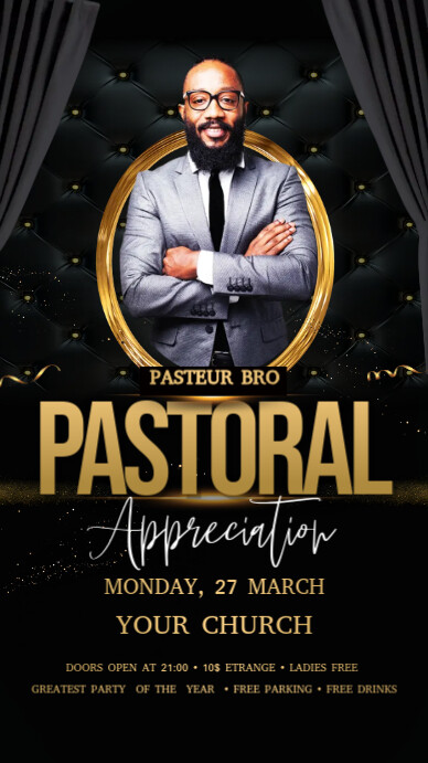 Awsome Qr Code Design 25.1K Modèles Flyer Pastor Anniversary Gratuits Et Plus | PosterMyWall