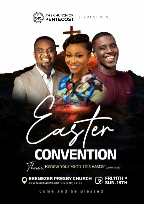 Copy of Church Easter Convention Poster Design | PosterMyWall