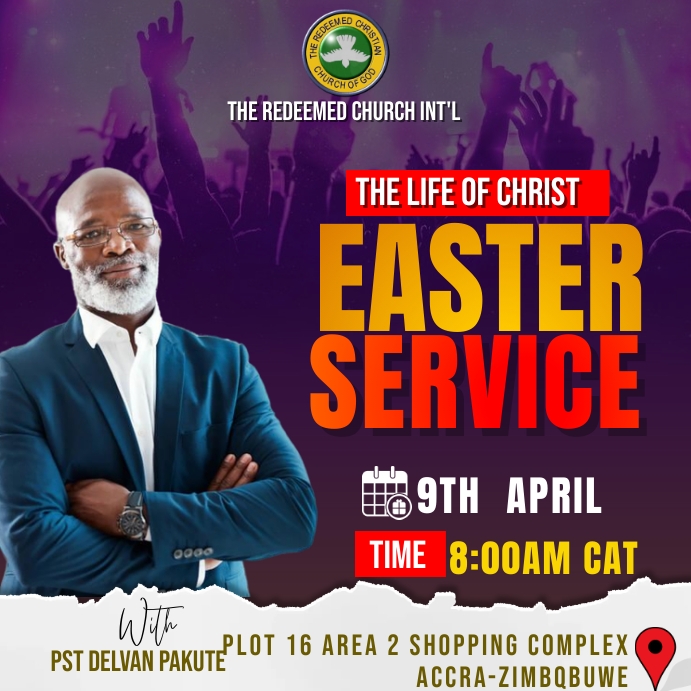 CHURCH Easter Template | PosterMyWall