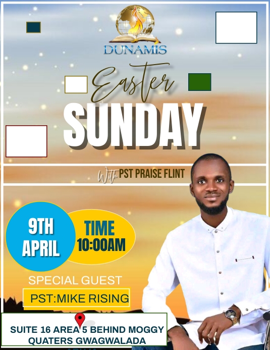 Copy of CHURCH EASTER | PosterMyWall