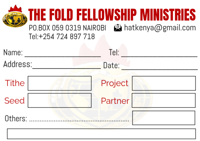 White Church Donation Form A4 Template | PosterMyWall