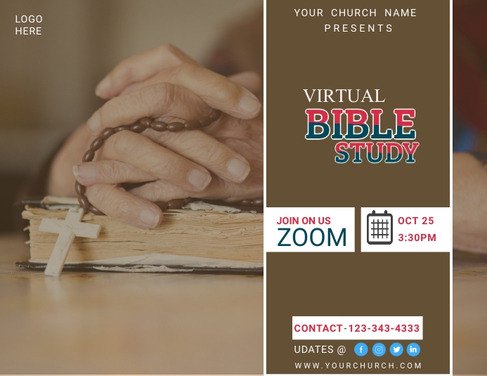 CHURCH EVENT (5) Flyer (US Letter) template