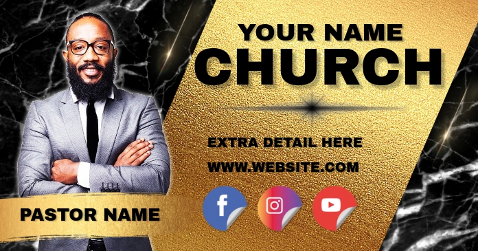 Copy of CHURCH EVENT AD FACEBOOK TEMPLATE | PosterMyWall