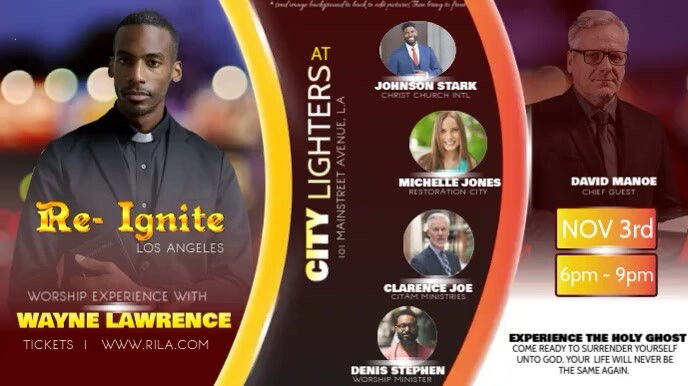 Church Event Banner Template Postermywall