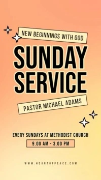Church Event Instagram-verhaal template