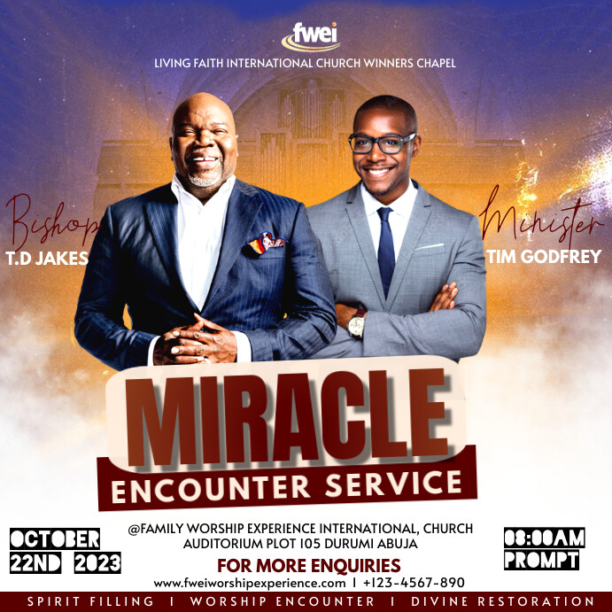 Copy of Church event design template | PosterMyWall