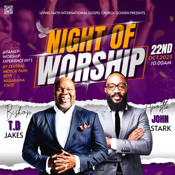 Church event design template | PosterMyWall