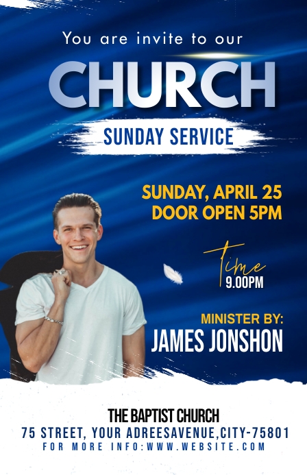 Copy of church event | PosterMyWall