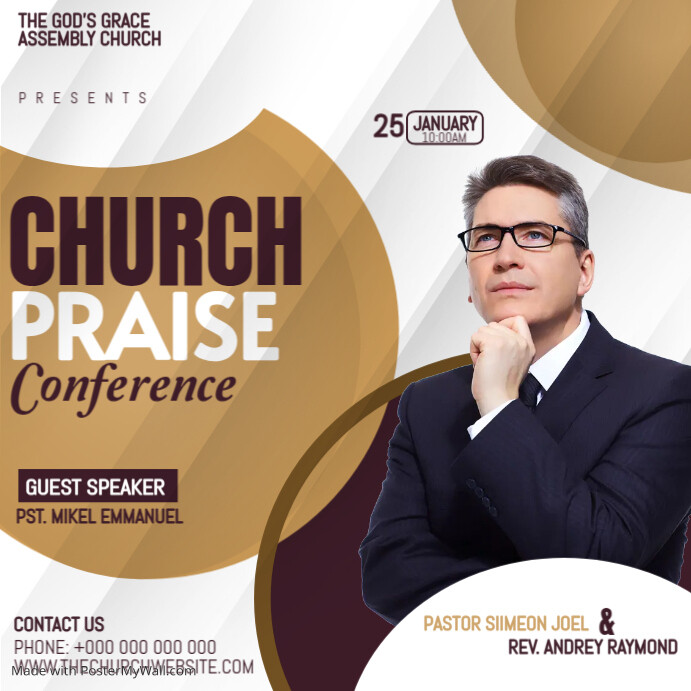 Copy of Church event | PosterMyWall