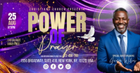 Church Event Facebook Shared Image Video delt Facebook-billede template