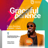 church event flyer (1) Instagram Post template