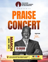 church event flyer Iflaya (Incwadi ye-US) template
