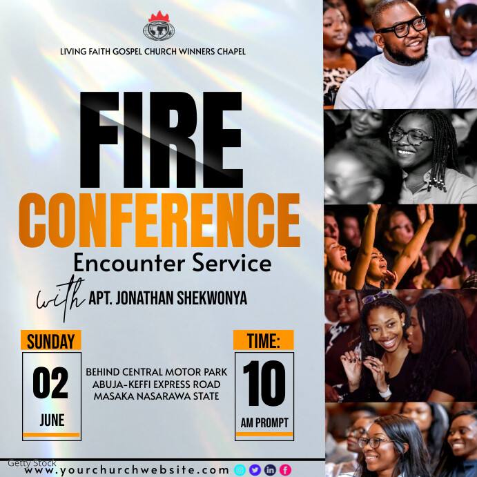 Church event flyer Template | PosterMyWall