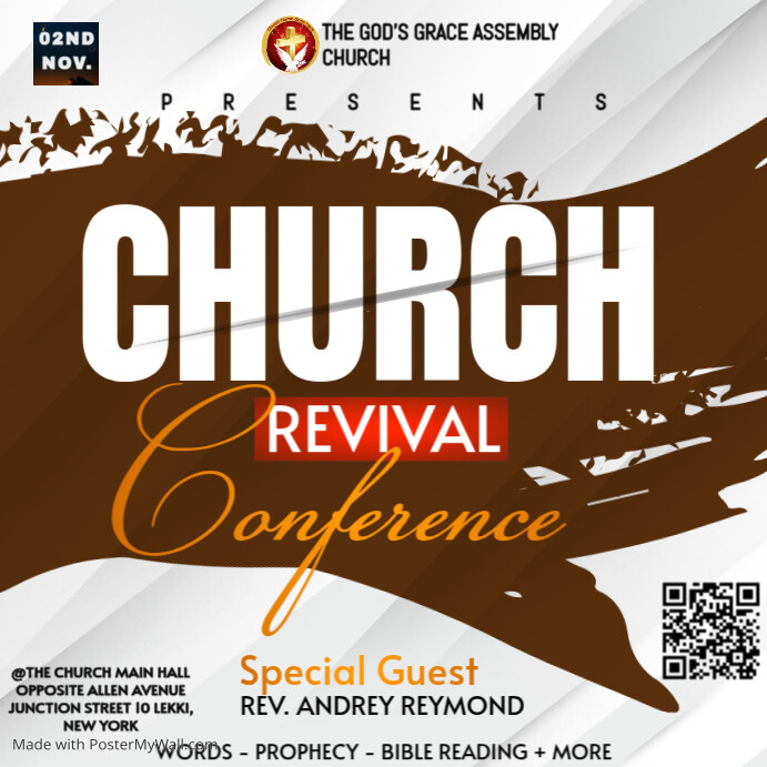 Church event flyer Template | PosterMyWall