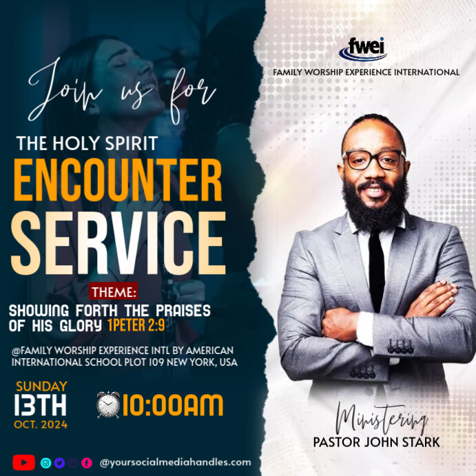 Church event flyer Template | PosterMyWall